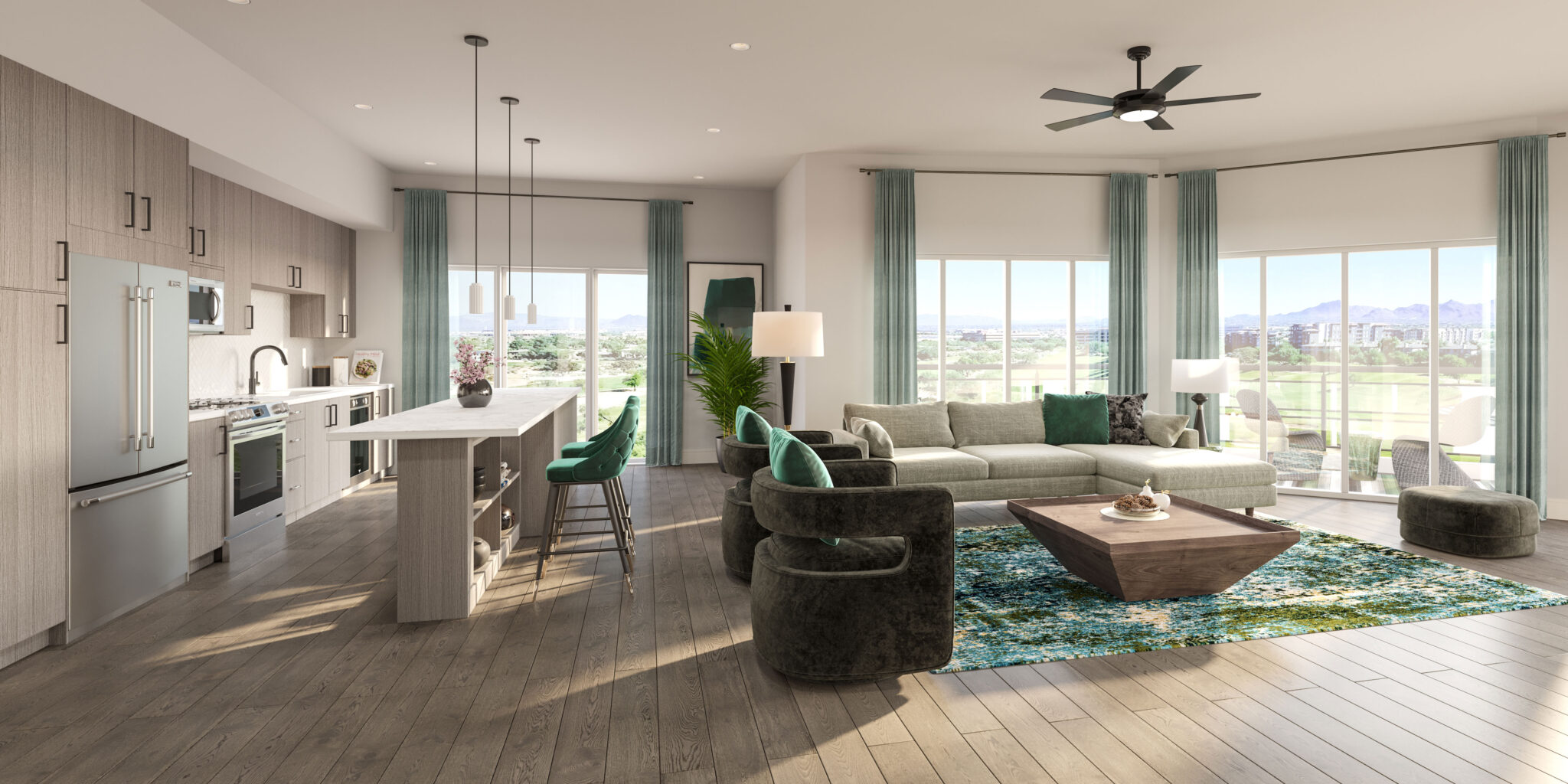 Living Room Rendering